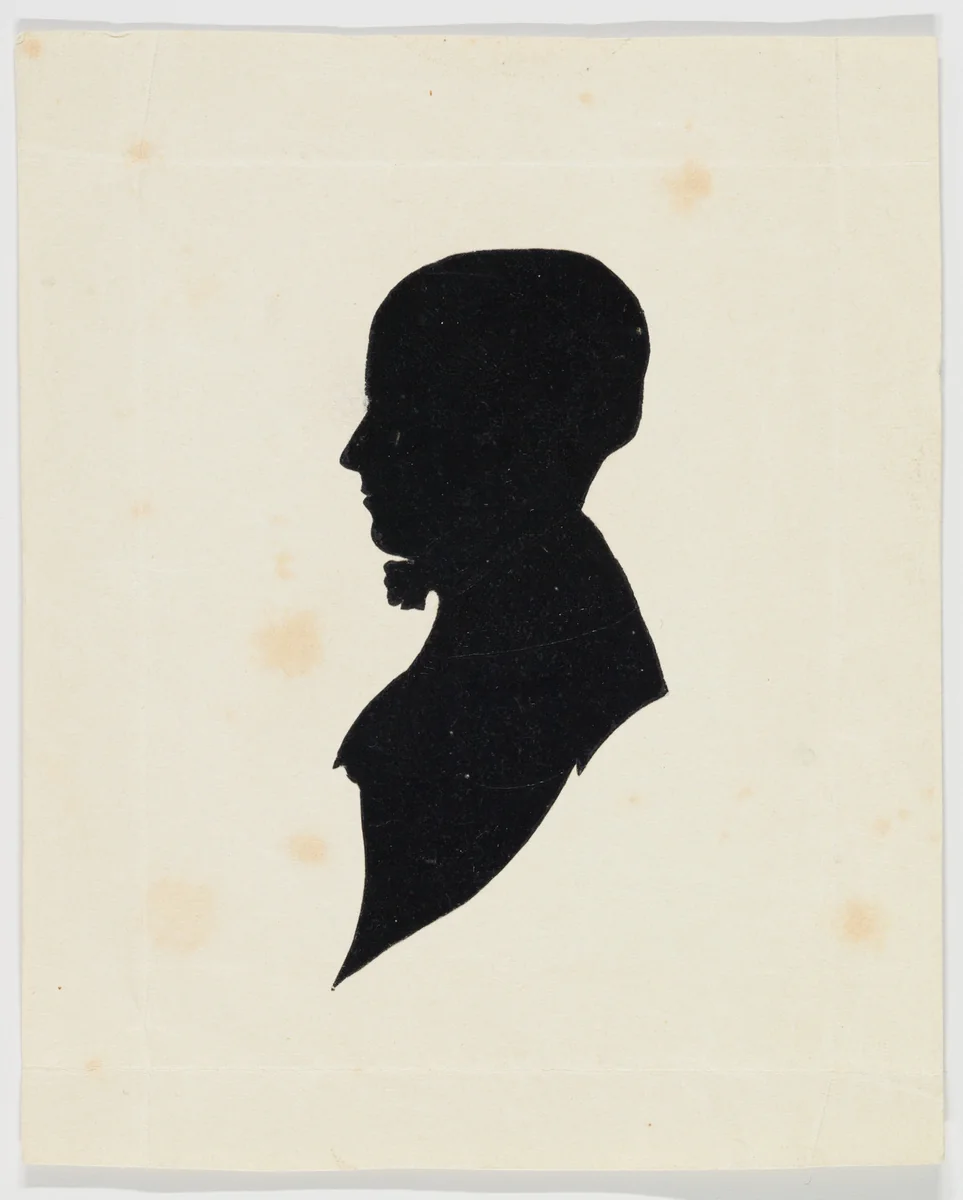 Profile portrait of a woman facing left (Constanze Håuser?) by anonymous, other, 1773-1820