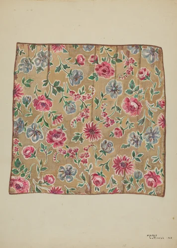 Calico by Marie Lutrell, index of american design, 1940