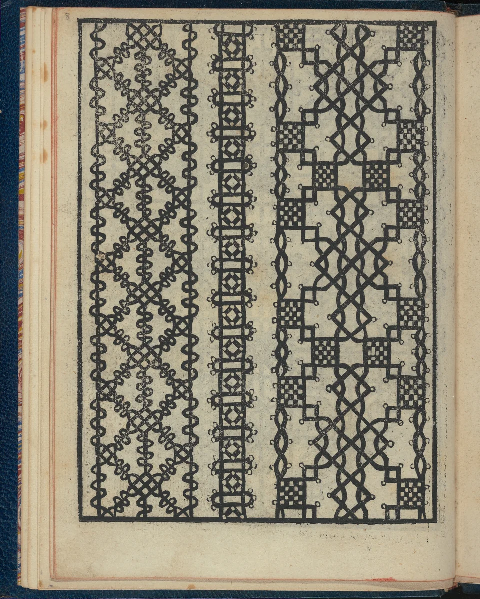 Le Pompe: Opera Nova, page 4 (verso) by Giovanni Battista & Marchio Sessa, book, 1557