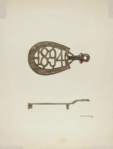 Trivet by William Ludwig, index of american design, 1939