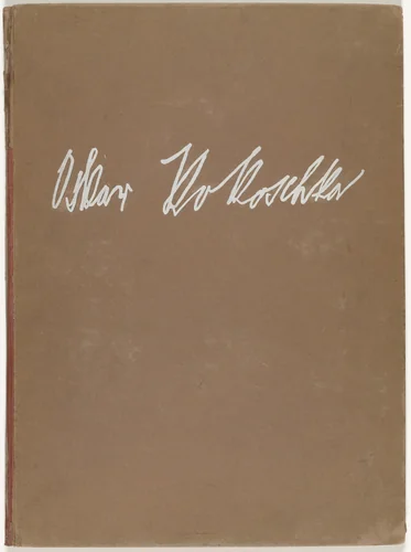 Mörder, Hoffnung der Frauen (Murderer, Hope of Women) by Oskar Kokoschka, illustrated book, 1916