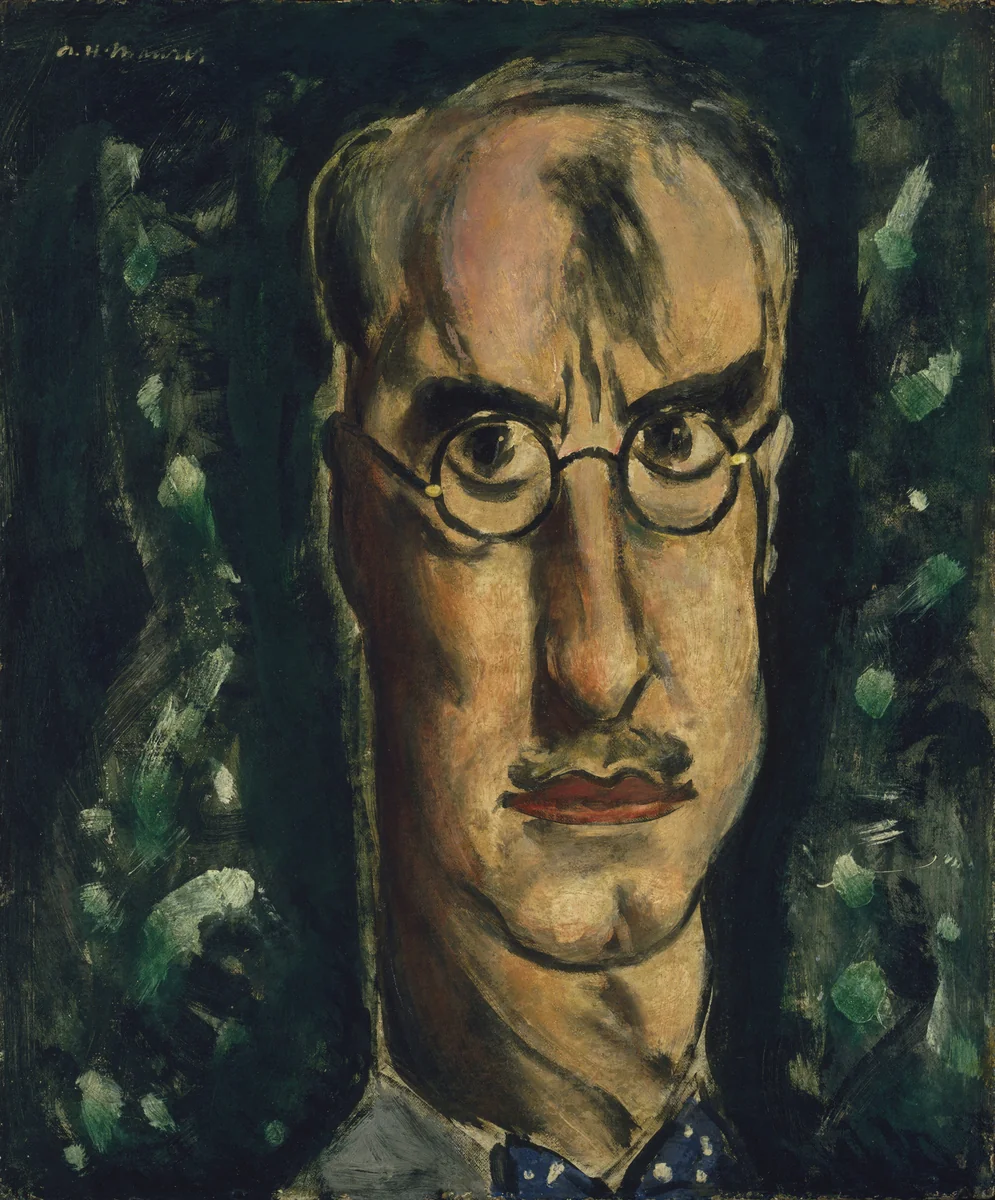 Self-Portrait by Alfred H. Maurer, painting, 1927