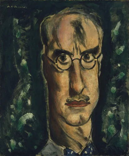 Self-Portrait by Alfred H. Maurer, painting, 1927