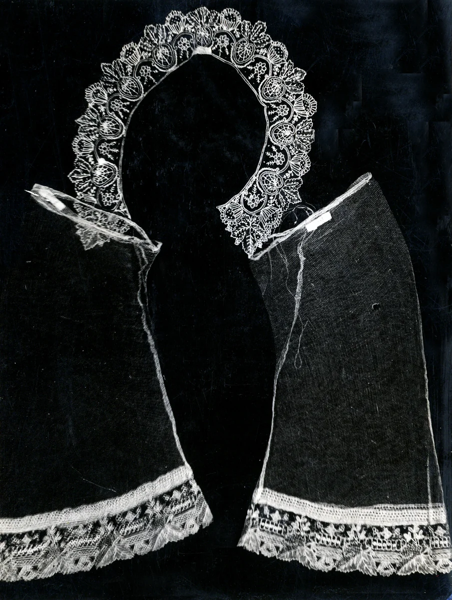 Collar by Belgium, textile, 1860-1869