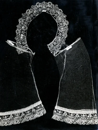 Collar by Belgium, textile, 1860-1869