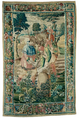 October by Bernard van Orley, textile, 1525-1550