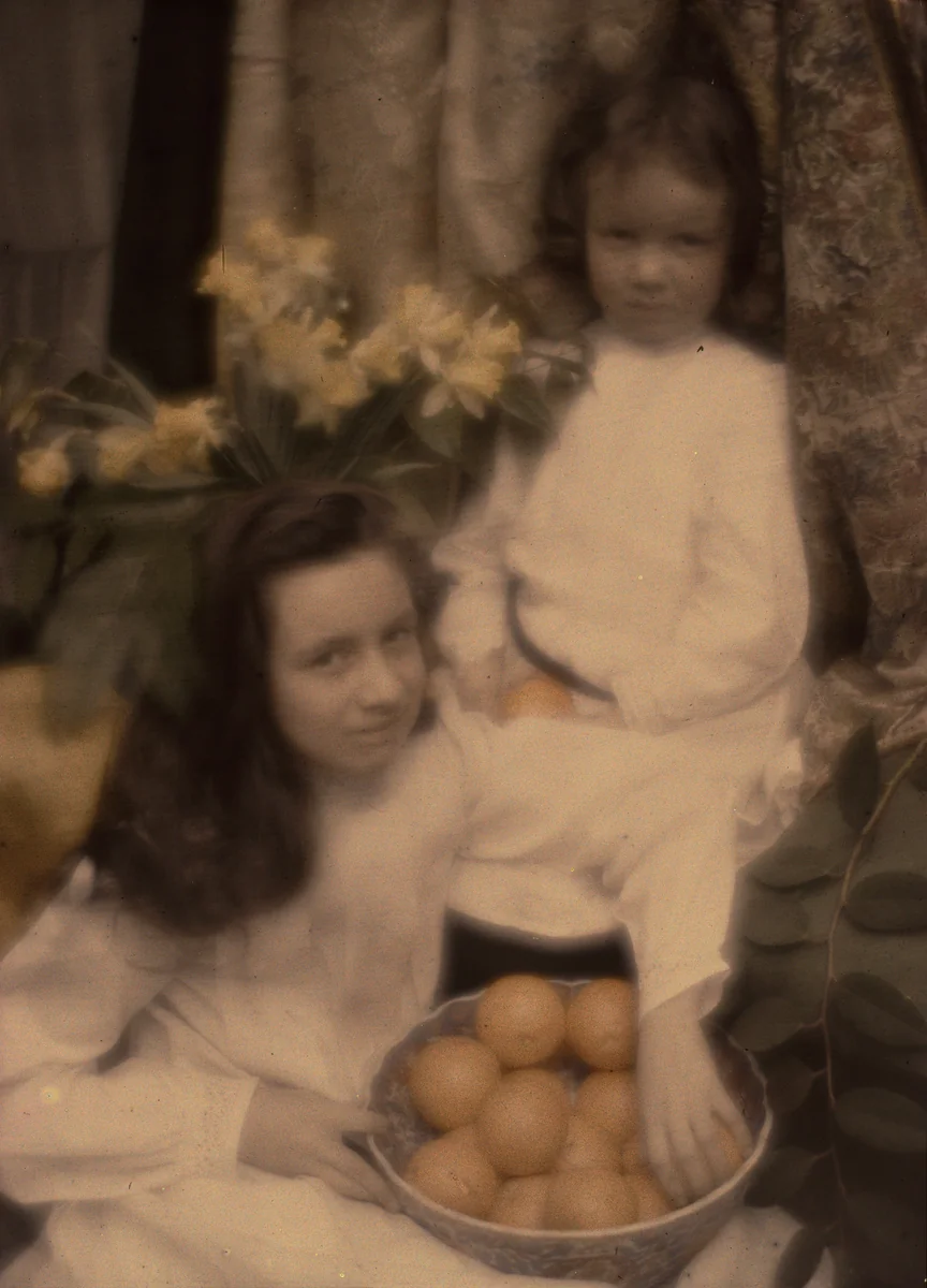 Portrait of the Misses Sawyer by Edward Steichen, photograph, 1914