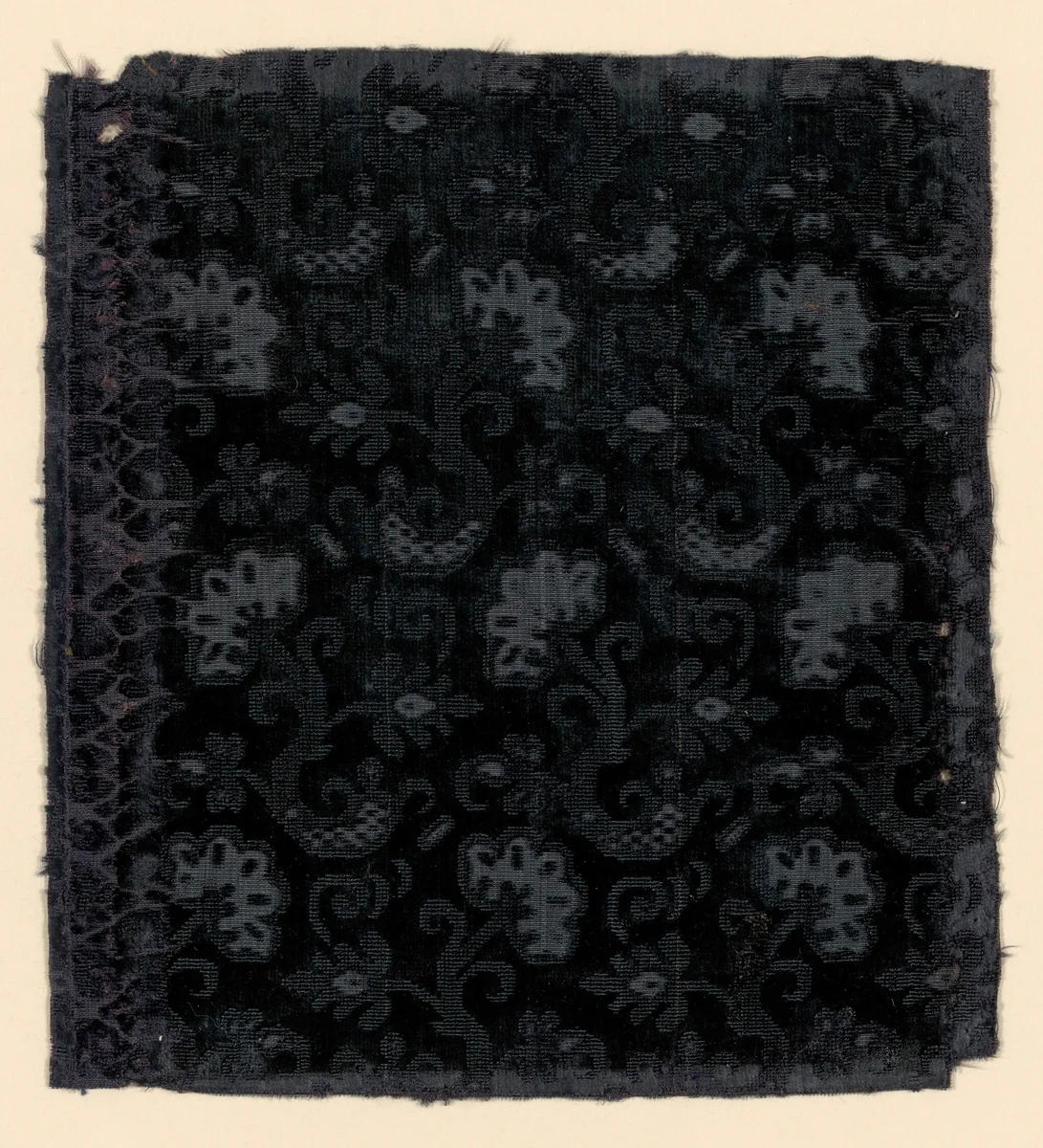 Fragment by Italy, textile, 1600-1650