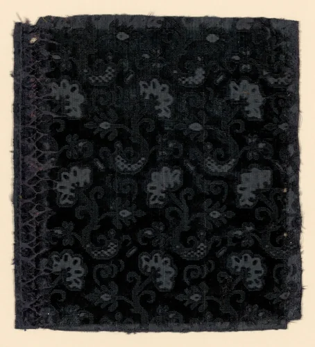 Fragment by Italy, textile, 1600-1650