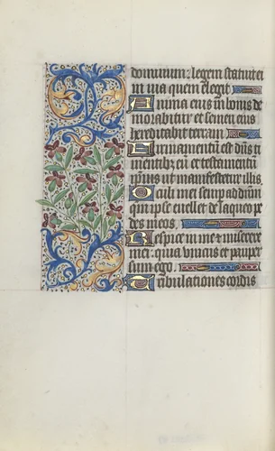 Book of Hours (Use of Rouen): fol. 119v by Master of the Geneva Latini, book, 1465-1475