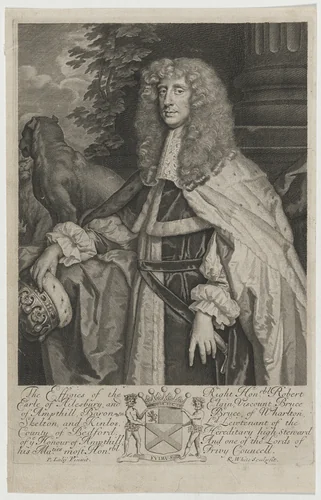 Robert Bruce, First Earl of Arlesbury by Robert White
Sir Peter Lely, print, 1645-1703