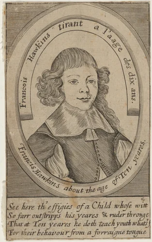 Francis Hawkins by John Payne, print, 1607-1647