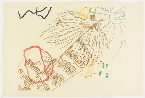 Seventeen Drawings by Thoreau by John Cage, print, 1978