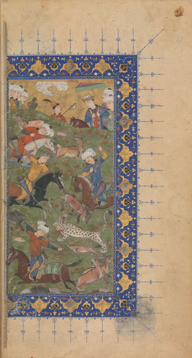 Divan (Collected Works) of Jami by Maulana Nur al-Din `Abd al-Rahman Jami, manuscript, 1455-1505