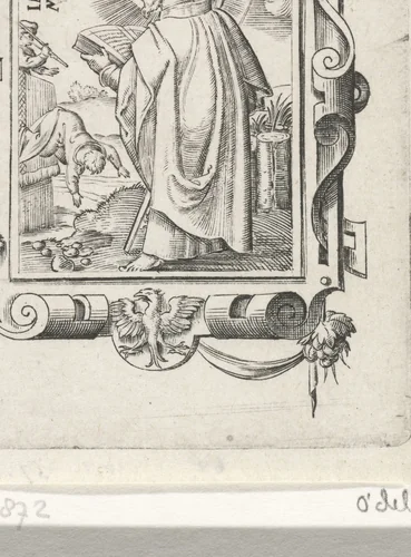 H. Jacobus minor by Virgilius Solis, print, 1524-1562