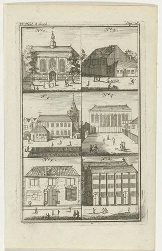 Tekstblad bij boekillustratie by Roeland van Leuve, other, 1723