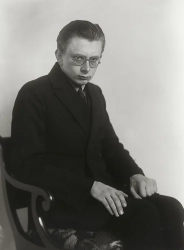 Student of Philosophy [Erich Sander] by August Sander, photograph, 1926