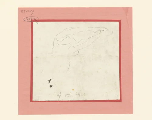 Contouren van benen by Ferdinand Hodler, drawing, 1863-1911