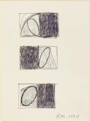 Untitled by Robert Mangold, drawing, 1994