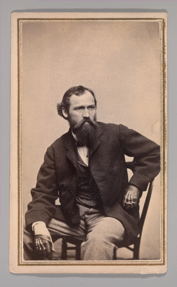 [Unknown Subject] by George Gardner Rockwood, photograph, 1860-1869