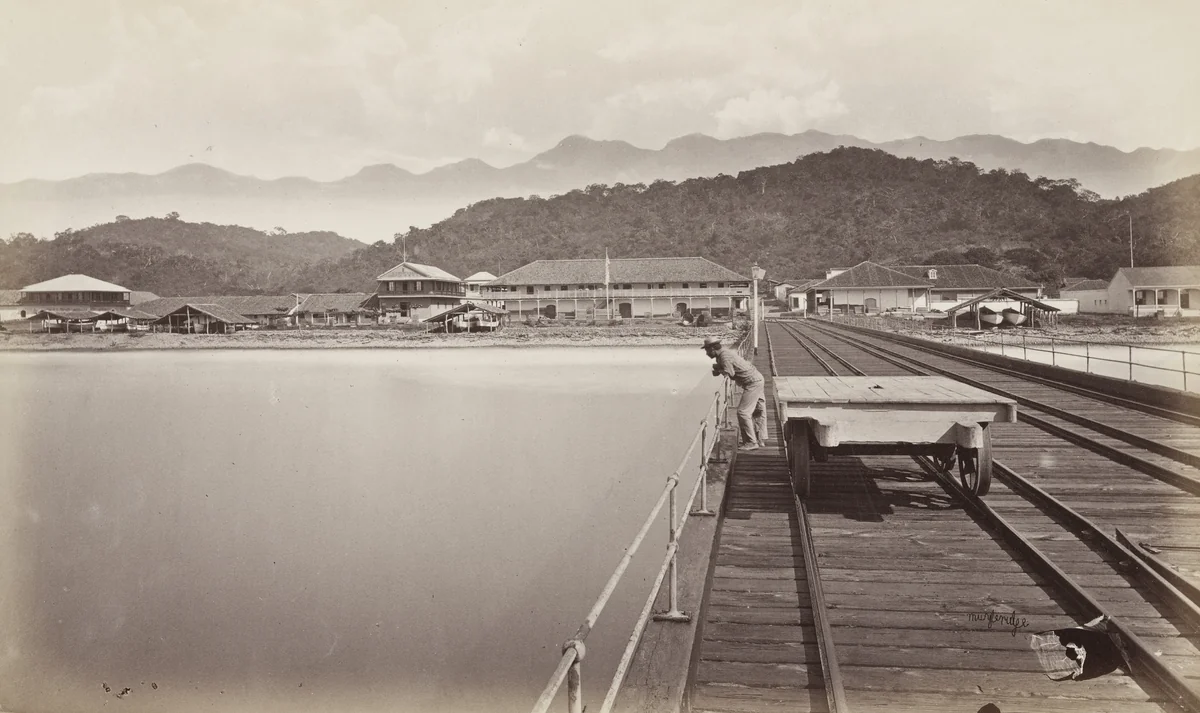 La Libertad by Eadweard Muybridge, photograph, 1875