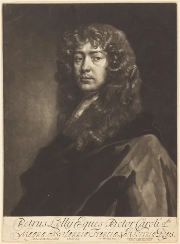Sir Peter Lely by Isaak Beckett
Sir Peter Lely, print, 1680-1689