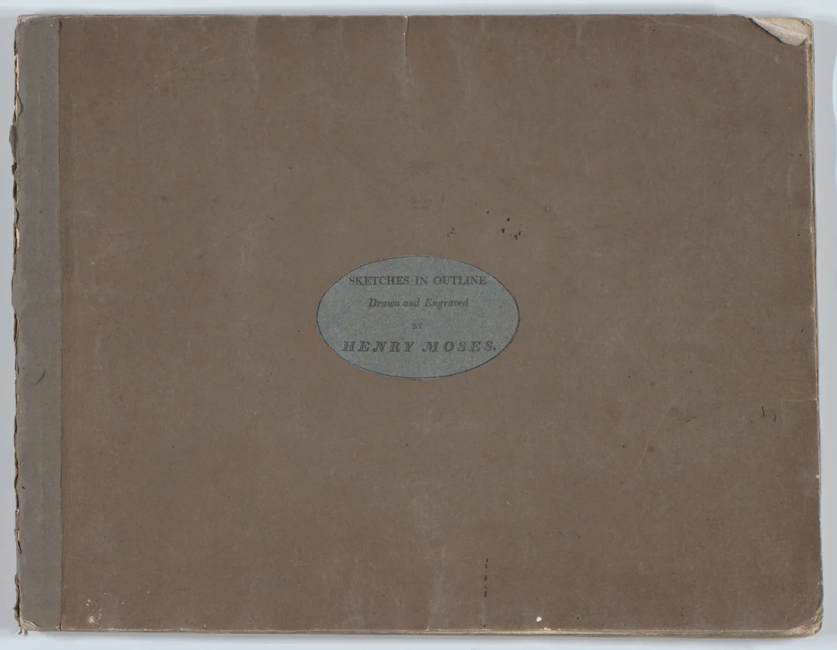 Sketches in Outline by Henry Moses, book, 1808