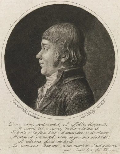 Portrait of M. Martin by Charles Boily, photograph, 1805