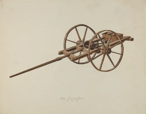 Model Potato Planter by Max Fernekes, index of american design, 1938