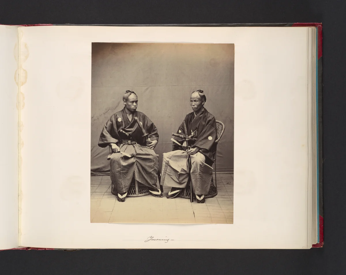[Portrait of Two Government Officials] by John Thomson, photograph, 1865