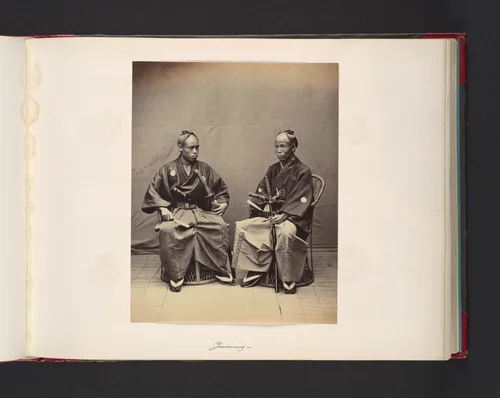 [Portrait of Two Government Officials] by John Thomson, photograph, 1865