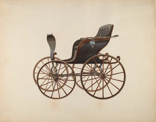 Buggy by Fred Weiss, index of american design, 1936