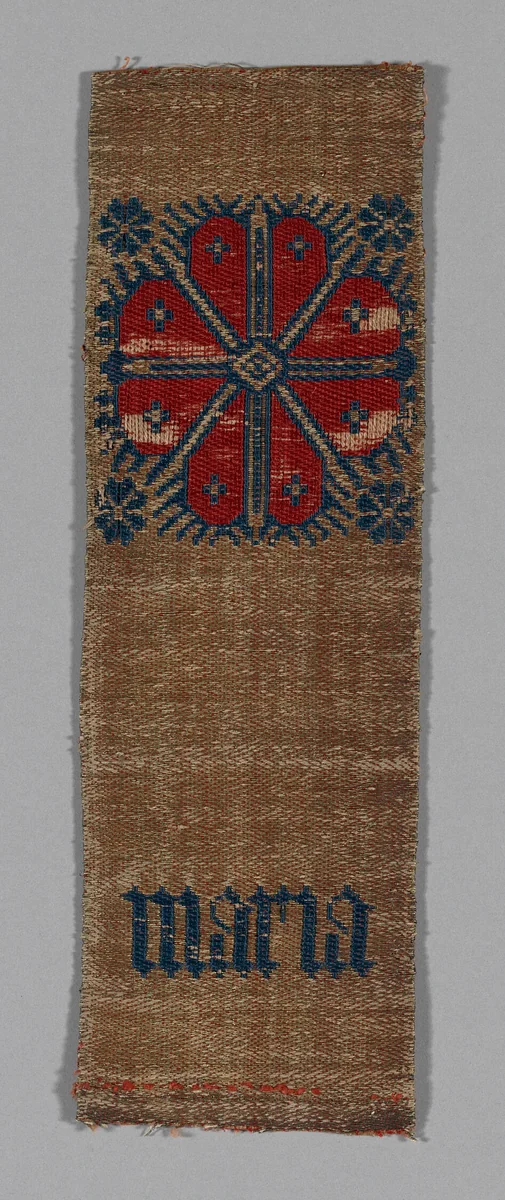 Fragment (From an Orphrey Band) by Germany, Cologne, textile, 1401-1500