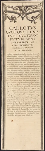 The Siege of La Rochelle [plate 8 of 16; set comprises 1952.8.97-112] by Jacques Callot, print, 1628-1631