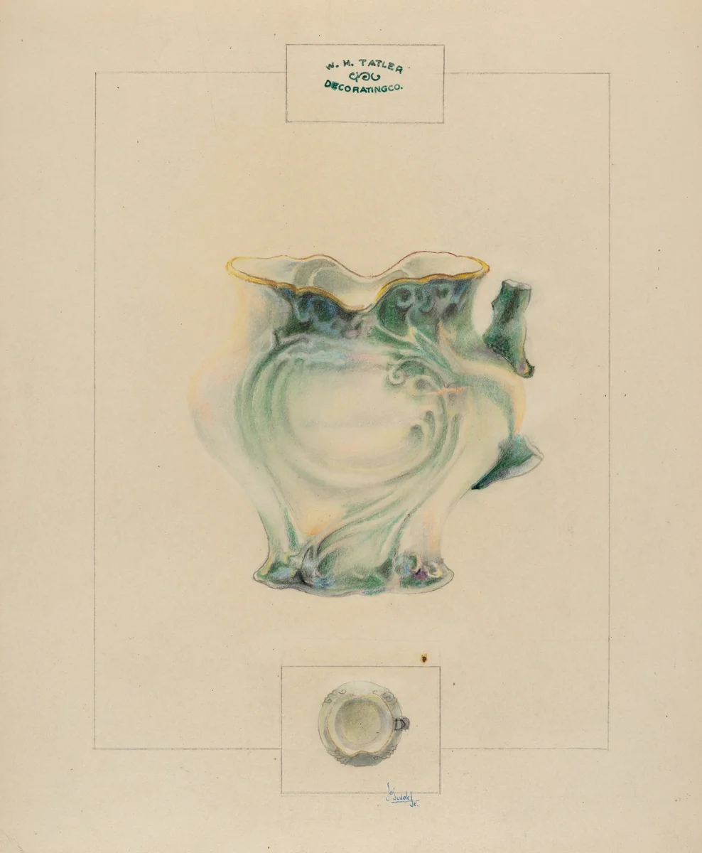 Creamer by Joseph Sudek, index of american design, 1936