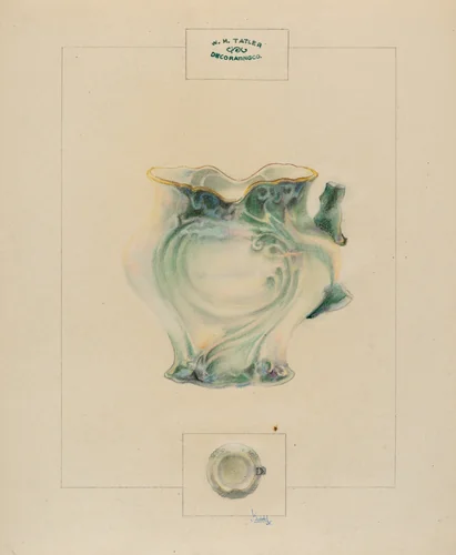 Creamer by Joseph Sudek, index of american design, 1936