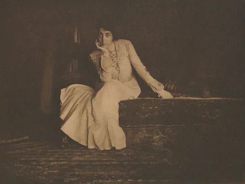 Camera Work: Portrait - Miss De C. by Joseph T. Keiley, book, 1907