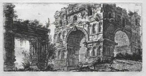 Tempio di Diana by Giovanni Battista Piranesi, print, 1748
