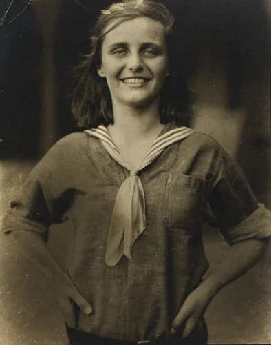 Untitled (Mary Steichen at age 13) by Edward Steichen, photograph, 1917