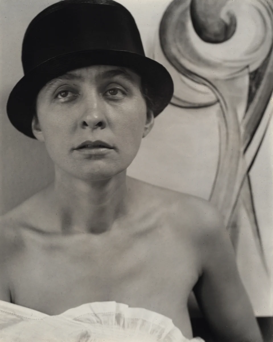 Georgia O'Keeffe by Alfred Stieglitz, photograph, 1918