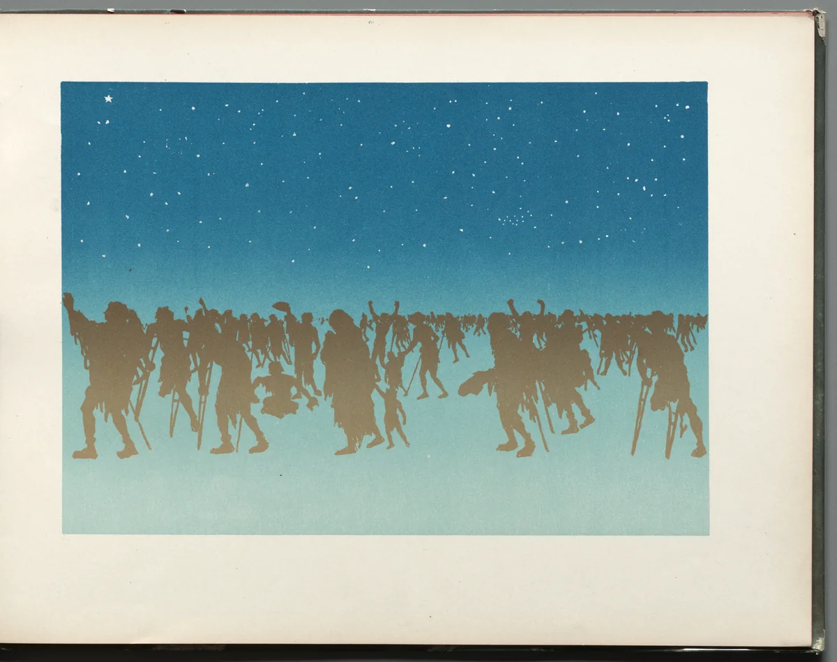 The Progress of the Stars: Les Lépreux by Henri Rivière, book, 1890