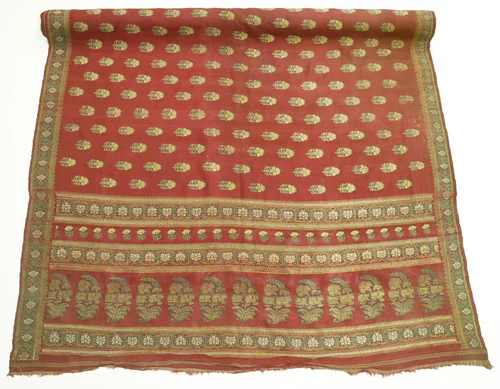 Sari by Eastern India, textile, 1801-1900