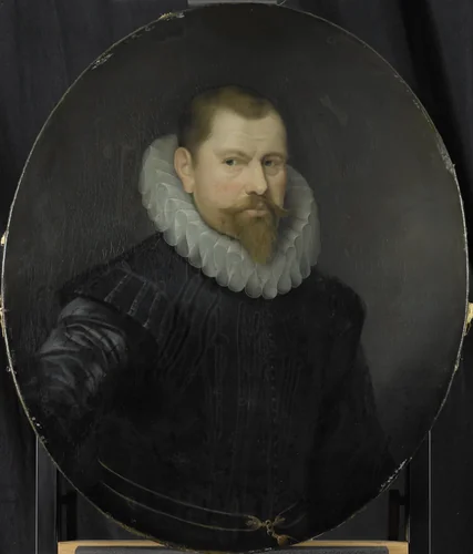 Portrait of Cornelis Matelieff the Younger, Director of the Rotterdam Chamber of the Dutch East India Company, elected 1602 by Pieter van der Werff, painting, 1695-1722