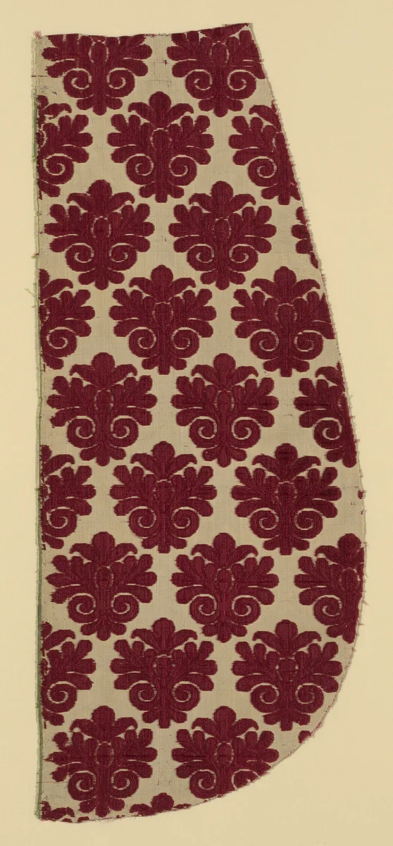 Fragment (From a Chasuble) by Italy, textile, 1601-1650