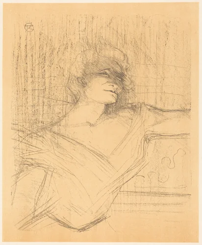 In "La glu" (Dans "La glu") by Henri de Toulouse-Lautrec, print, 1898