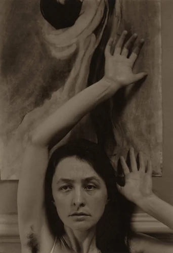 Georgia O'Keeffe by Alfred Stieglitz, photograph, 1918