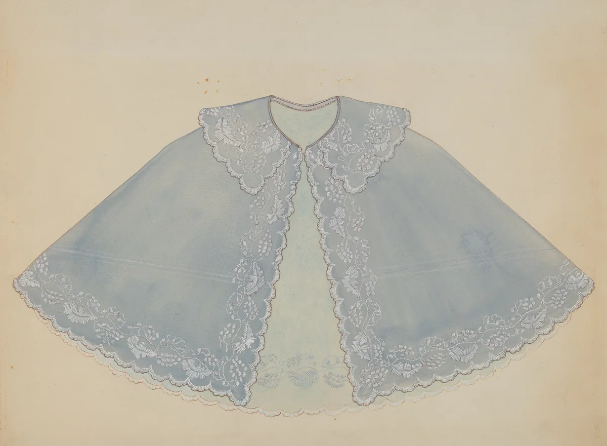 Child's Cape by Irene M. Burge, index of american design, 1936