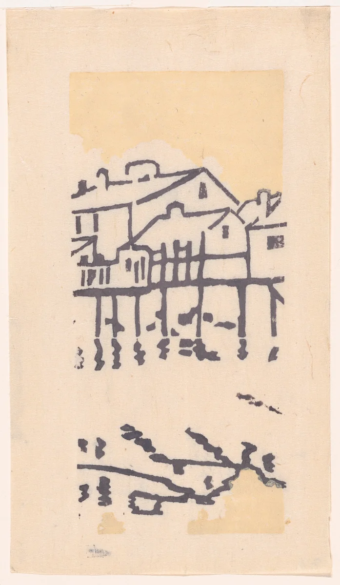 Little Venice by Arthur Wesley Dow, print, 1888-1898