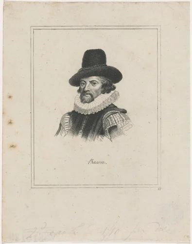 Sir Francis Bacon by Unknown 19th Century, print, 1800-1899