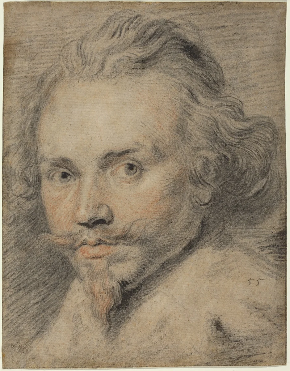 Portrait of a Man by Pieter Claesz. Soutman, drawing, 1580-1657